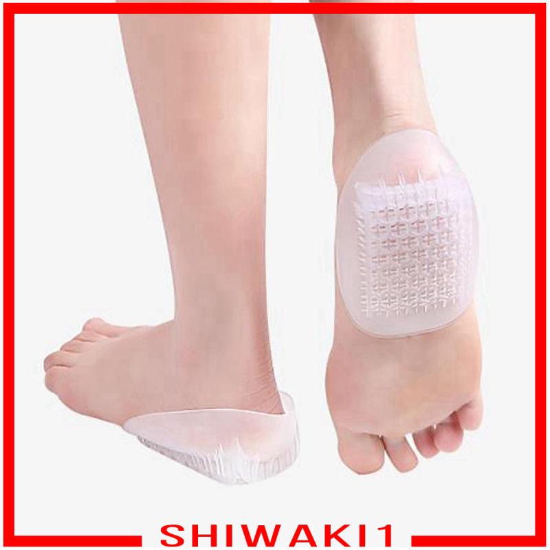 Set 2 Đệm Gel Mềm Lót Gót Chân Hấp Thụ Sốc Cả Ngày
