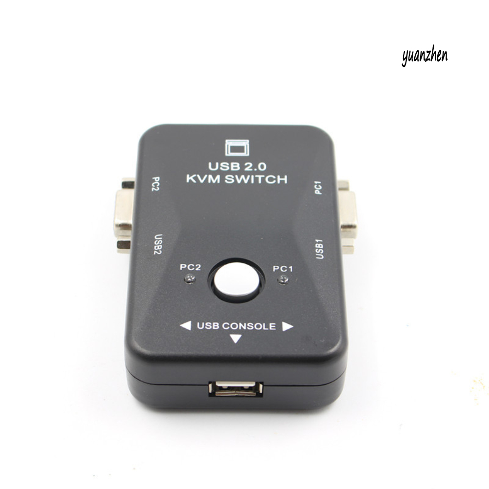 Bộ Chuyển Đổi 2 Cổng Usb Vga Kvm Cho Bàn Phím Và Chuột Máy Tính | BigBuy360 - bigbuy360.vn