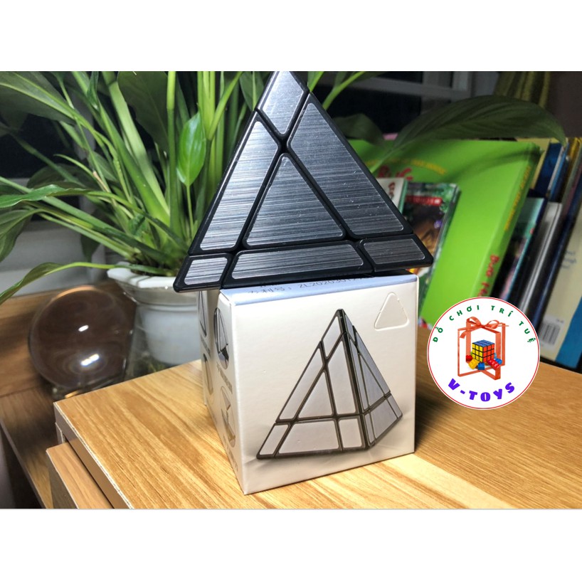 Rubik Tam Giac Gương Melong Moyu Pyramix Mirror