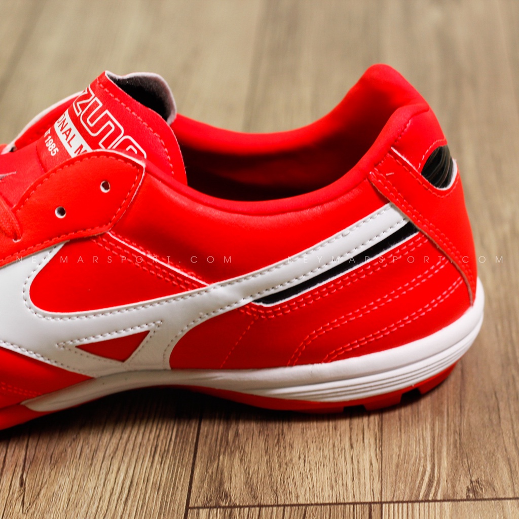 Giày đá banh cỏ nhân tạo Mizuno Morelia TF Fiery Coral 2/ White