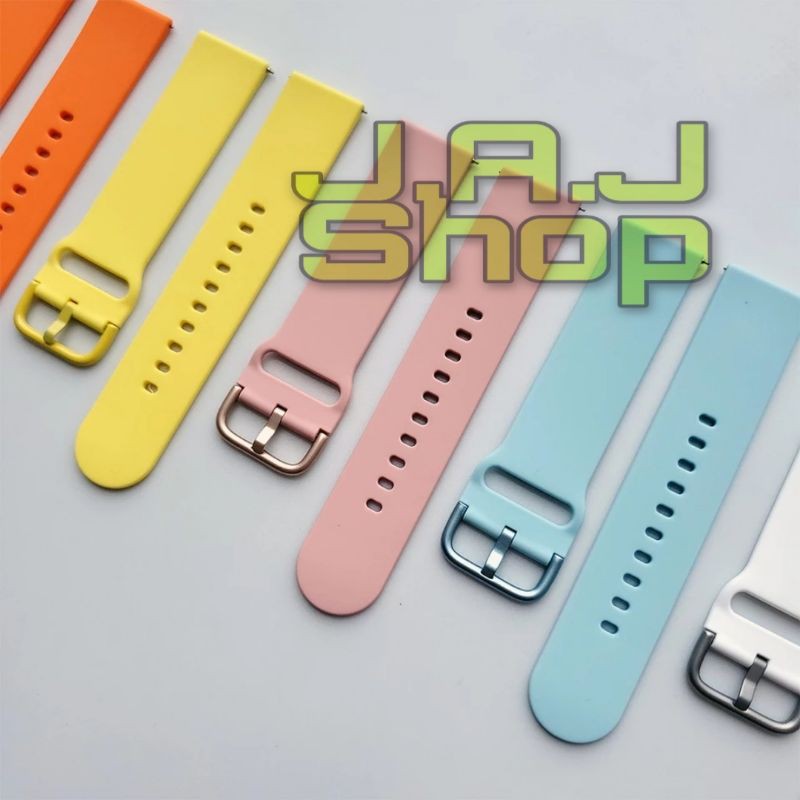 Silicone Dây Đeo Thay Thế Chất Liệu Silicon Màu Trơn Cho Xiaomi Huami Amazfit Haylou Solar Ls 05 Ls05 Acc