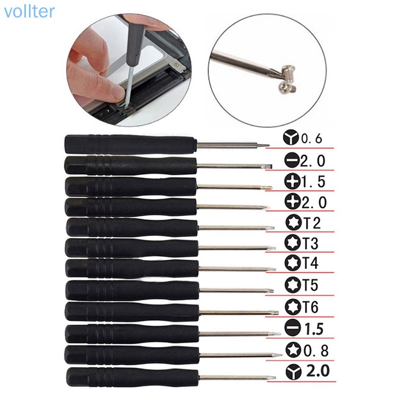 Bộ tua vít 12 món mở điện thoại