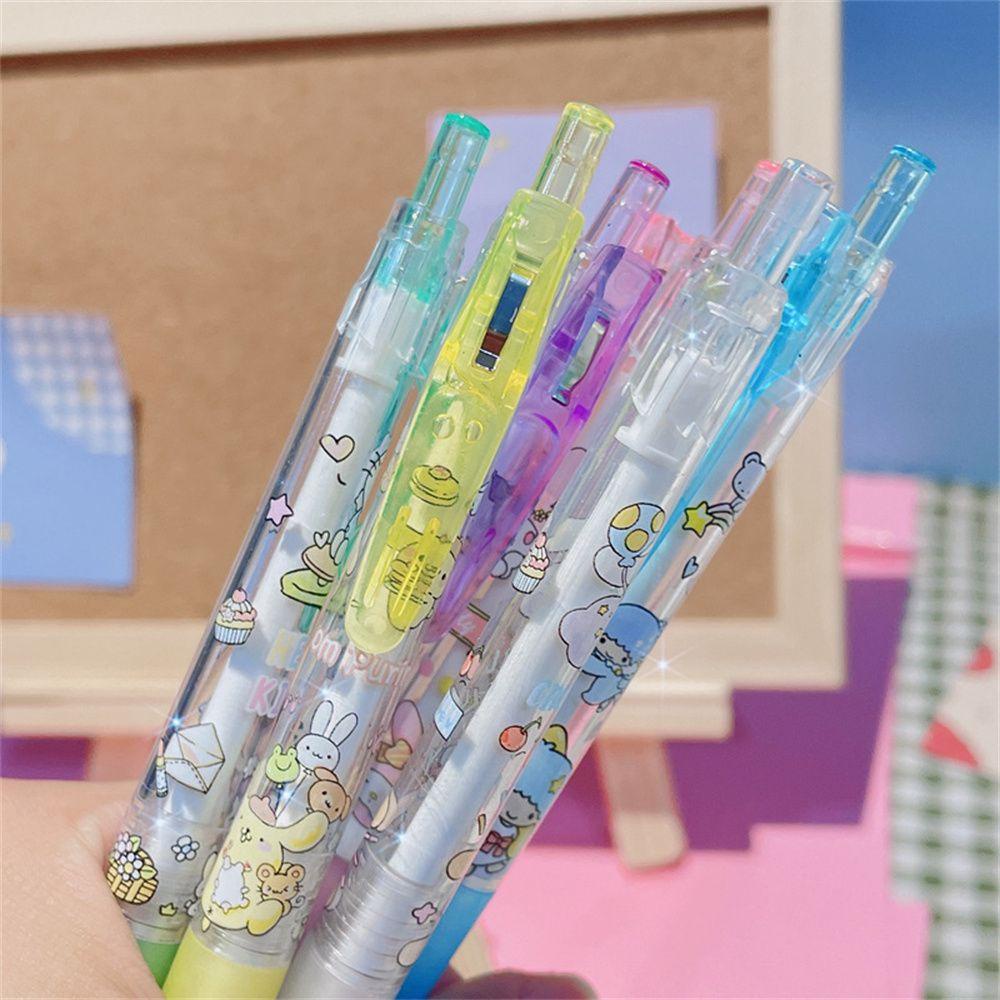 Bút Mực Gel Ngòi 0.5mm Họa Tiết Hoạt Hình Kuromi Dễ Thương