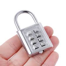 Khóa số an toàn PADLOCK (Giao màu ngẫu nhiên)