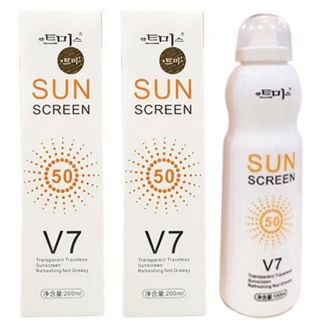 Xịt chống nắng SunScreen V7 Magic Flowers – Hàn Quốc