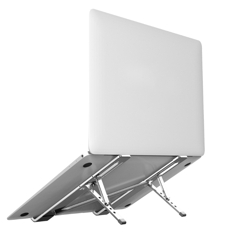 Giá Đỡ Notebook / Máy Tính Bằng Hợp Kim Nhôm Có Thể Gấp Gọn Tiện Dụng