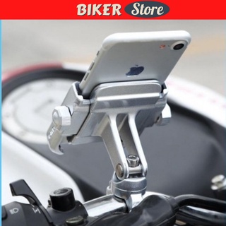 Giá kẹp điện thoại xe máy motowolf kèm sạc pin - Chắc chắn, chống trộm