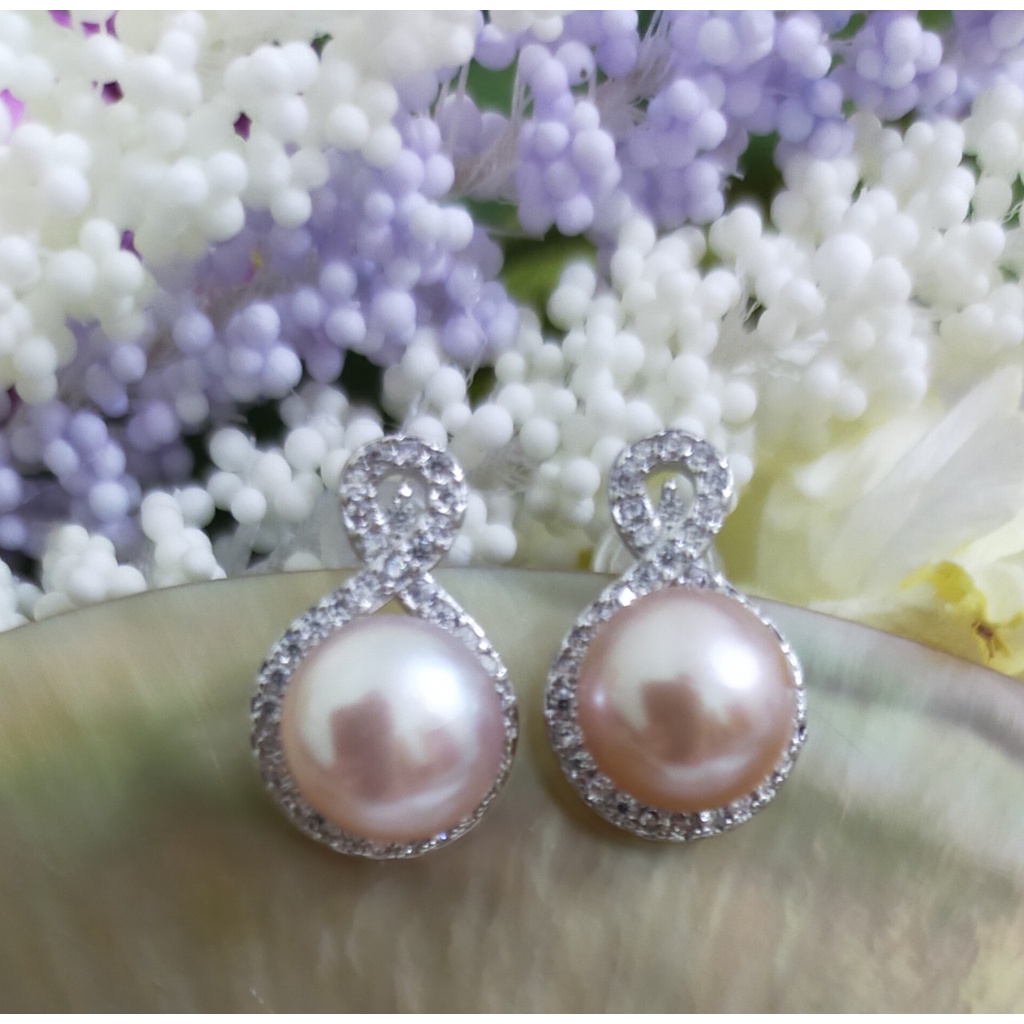 Bông tai trai thật tự nhiên dạng xoắn mẫu mới trẻ trung thanh lịch