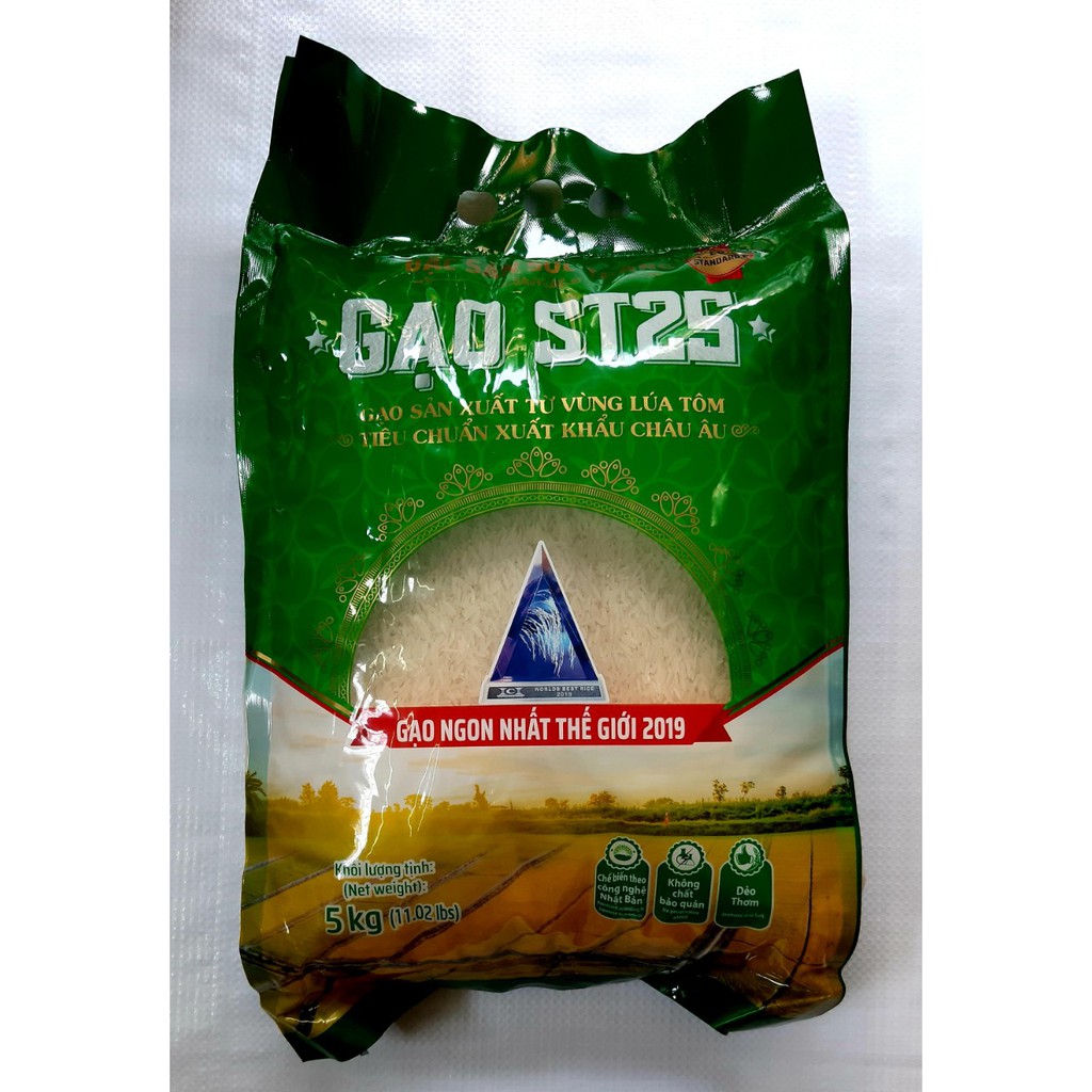 Gạo ST25 - VINASEED túi 5kg