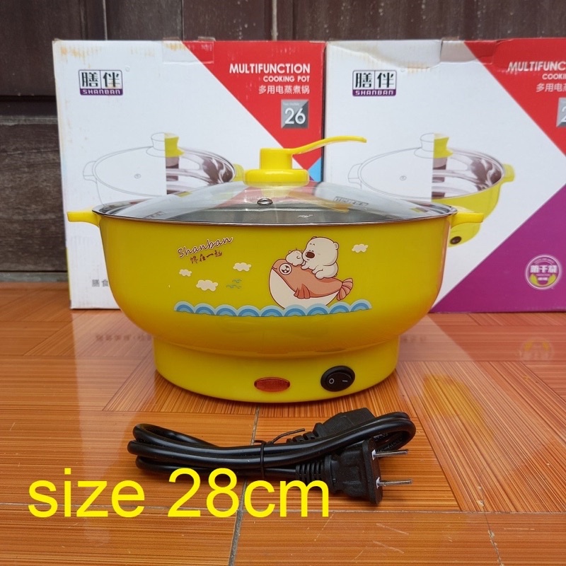 Nồi Lẩu Mini , Nồi Nấu Đa Năng Mini Đủ Size 24-26-28 Tiện Lợi