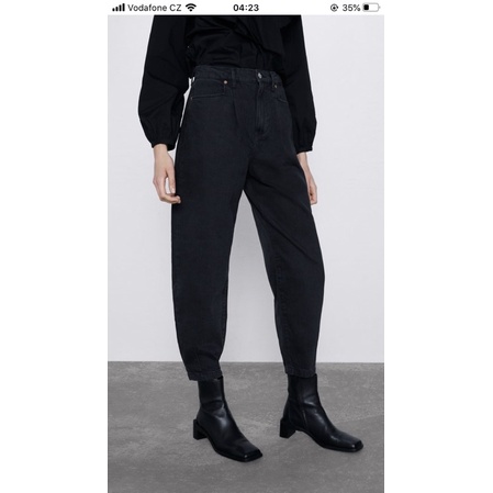 Quần jean cạp cao Zara auth