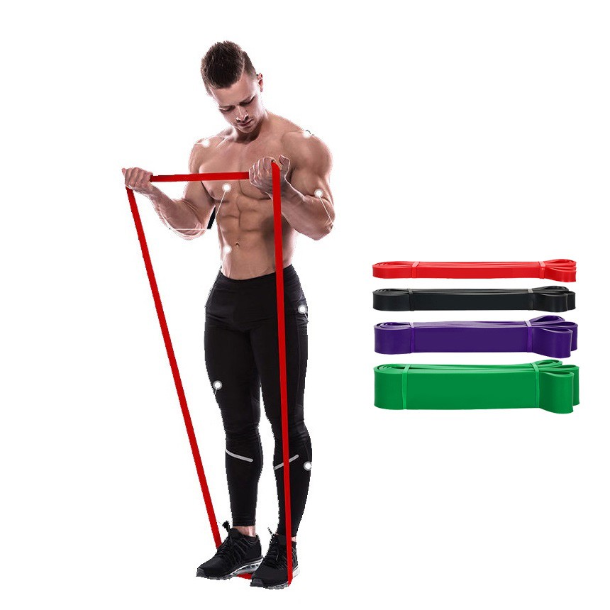 Dây Kháng Lực Tập GYM Power Band Đa Năng, Tập Luyện Thể Dục Thể Thao Tại Nhà