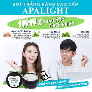 Bột trắng răng Apalight nội địa Nhật cao cấp