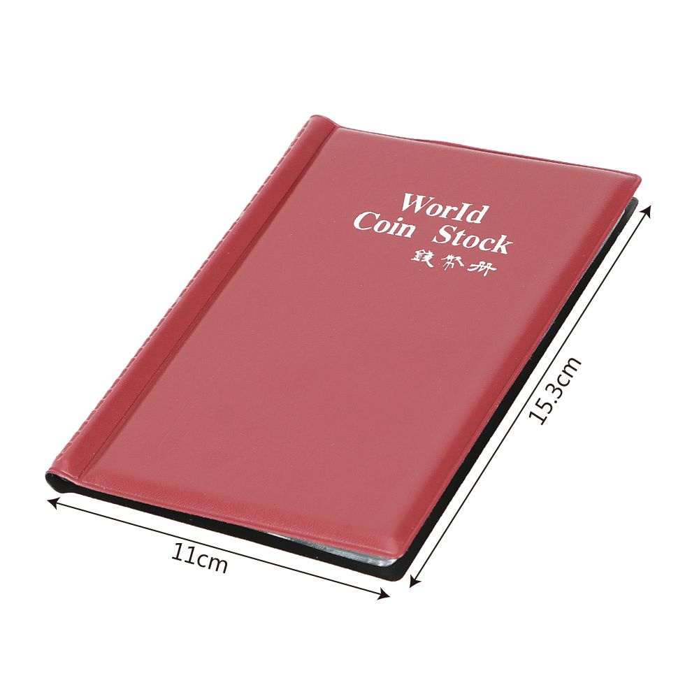 Album Đựng Tiền Xu 10 Trang 120 Ngăn Mini 4 Màu Tùy Chọn Phong Cách Nga