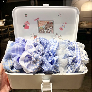 Set chum buộc tóc Hàn Quốc scruchies phong cách dễ thương