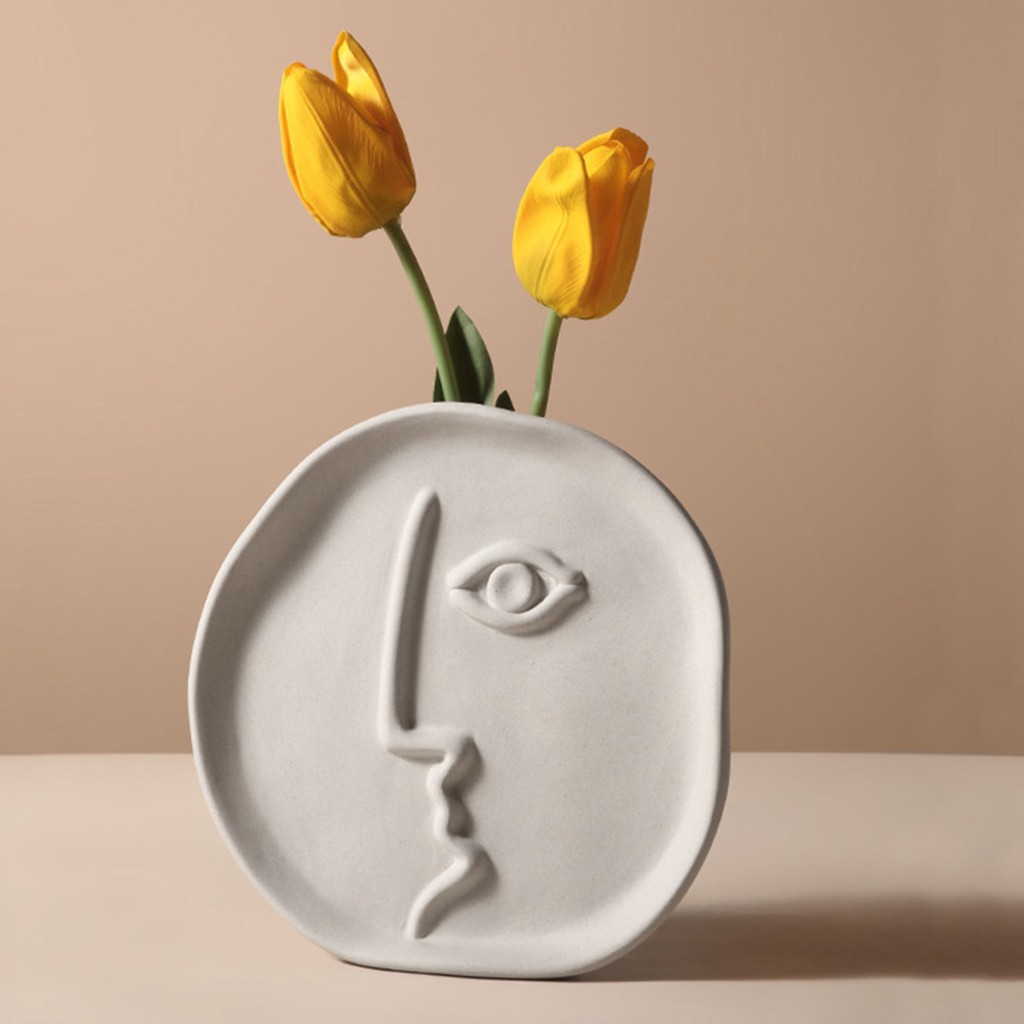 Bình cắm hoa hình con chim bằng sứ