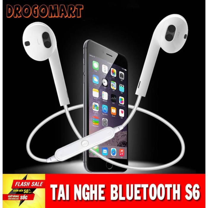 [ Siêu Rẻ ] ( FREESHIP 99K ) Tai nghe thể thao bluetooth nhét tai không dây S680 Bảo Hành 6 tháng