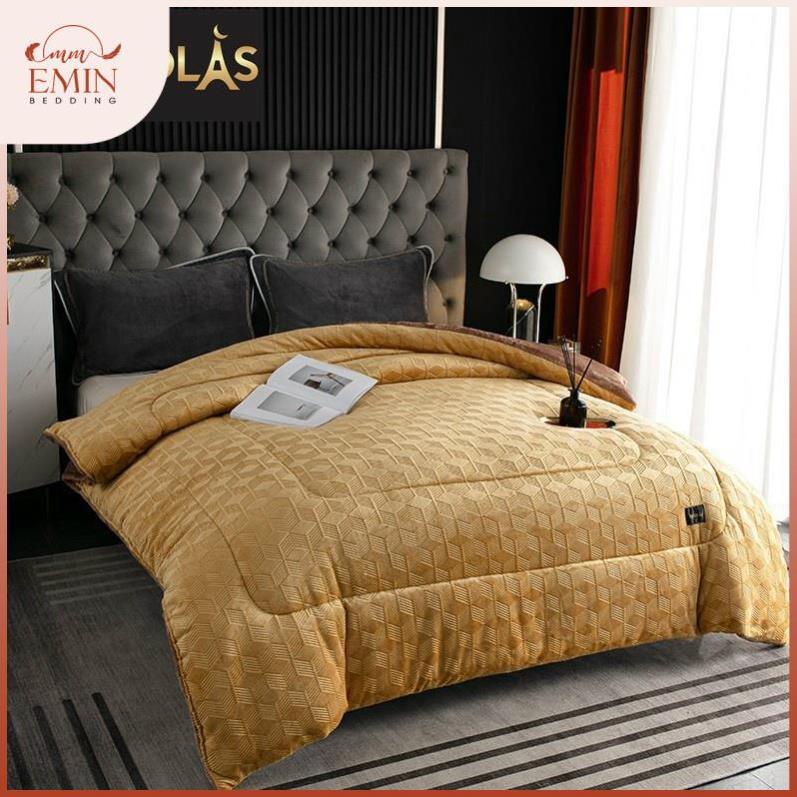 Chăn lông cừu Nicolas mẫu mới năm 2022, Hàng Cao Cấp Xuất Âu Chính Hãng