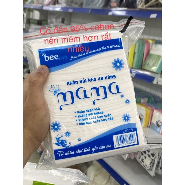 Khăn Vải Khô Đa Năng MaMa 300,600,900(gr)