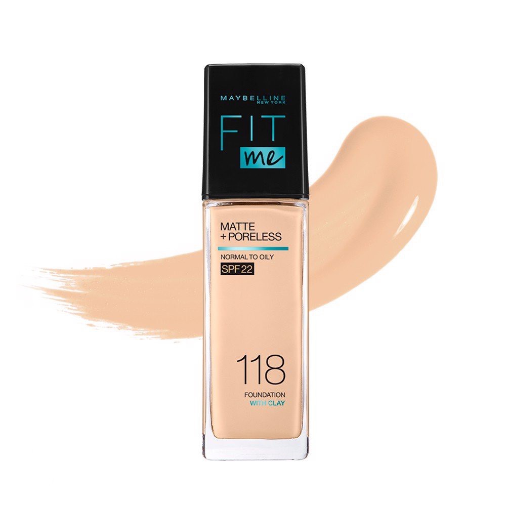 Kem Nền Mịn Nhẹ Kiềm Dầu Chống Nắng Fit Me Maybelline New York Matte SPF 22 30ml | BigBuy360 - bigbuy360.vn