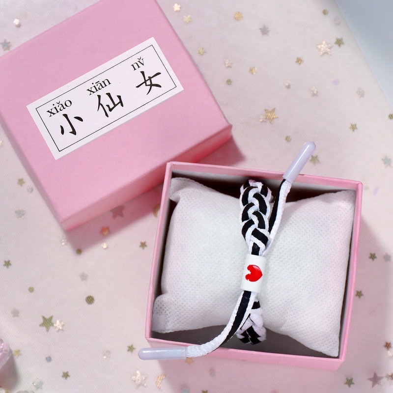 Vòng tay nam nữ UNISEX dây bện trái tim, vòng tay thời trang phong cách Hàn Quốc