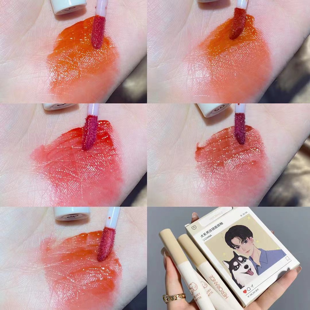 [Hàng mới về] Bộ 5 son kem lì HERORANGE chất lượng cao chuyên dụng làm đẹp | BigBuy360 - bigbuy360.vn