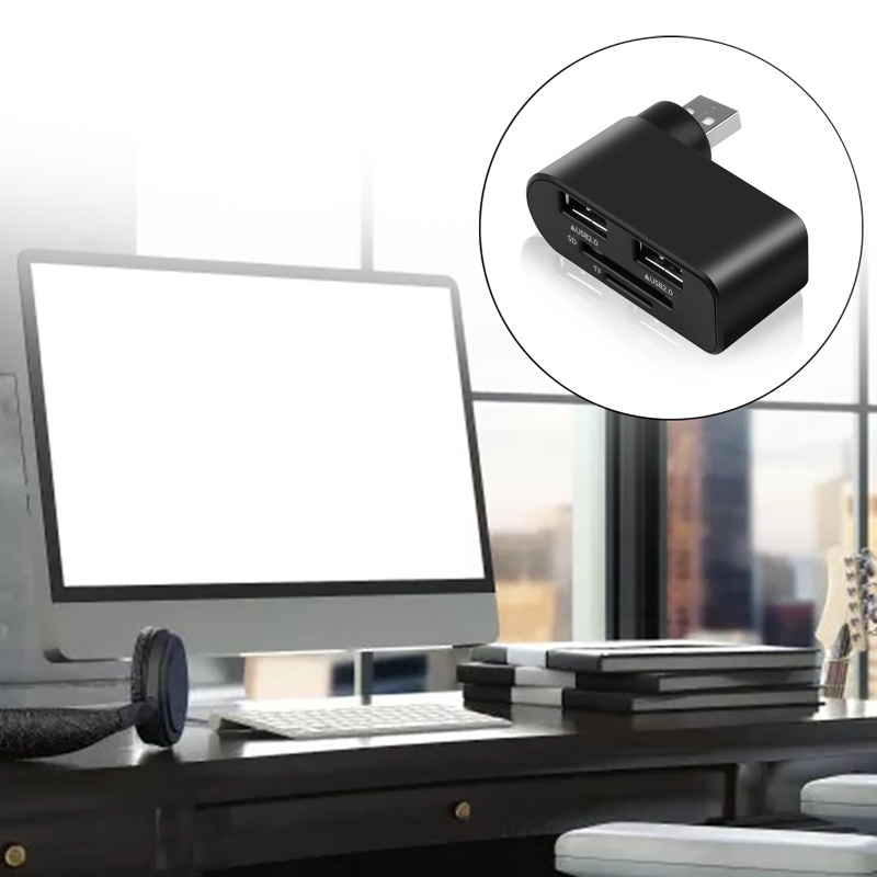Bộ Chia Cổng USB 2.0 Kèm Đầu Đọc Thẻ Nhớ 480Mb