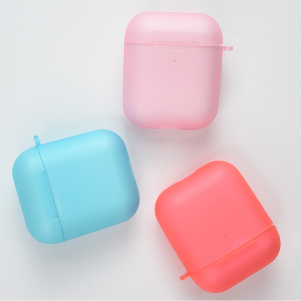 Vỏ Bảo Vệ Hộp Sạc Tai Nghe Airpods 1 / 2 Bằng Tpu Chống Bụi / Trầy Xước Tiện Dụng