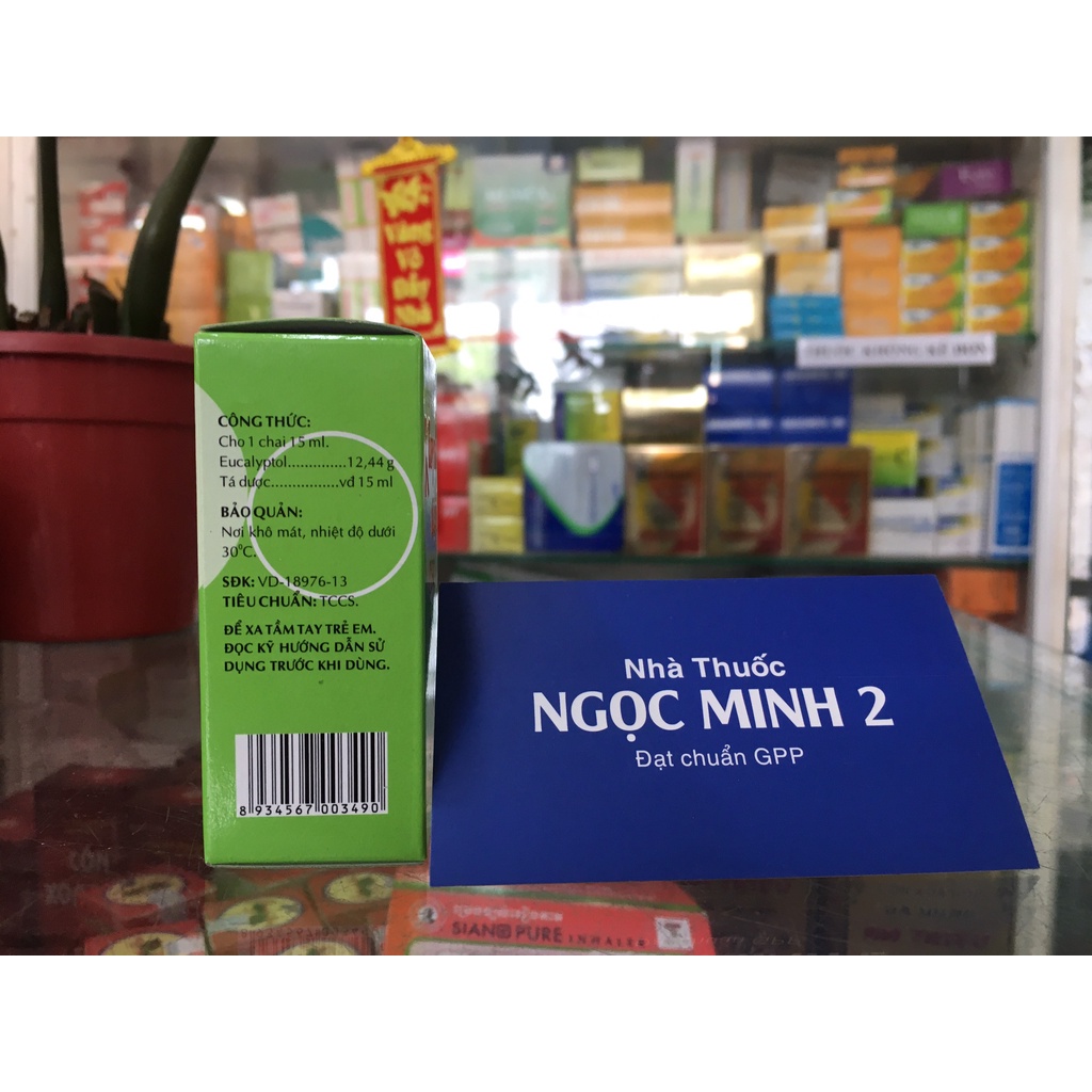 ✅ [Chính Hãng] Dầu Khuynh Diệp OPC ( Chai 15ml ) OPC , DẦU KHUYNH DIỆP dùng cho trẻ sơ sinh