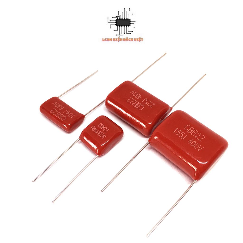 Tụ CBB 400V 155J 1.5uF 20mm chất lượng tốt