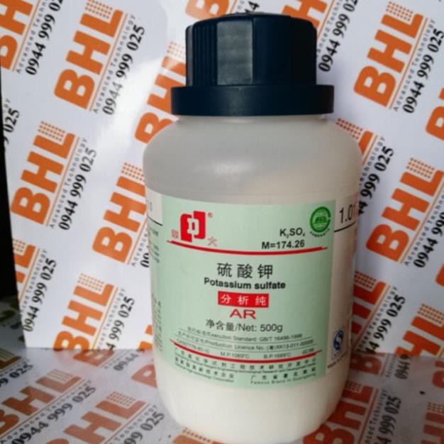 Kali sunphat  hay Kali sulfat K2SO4 500g potassium sulfate 7778-80-5