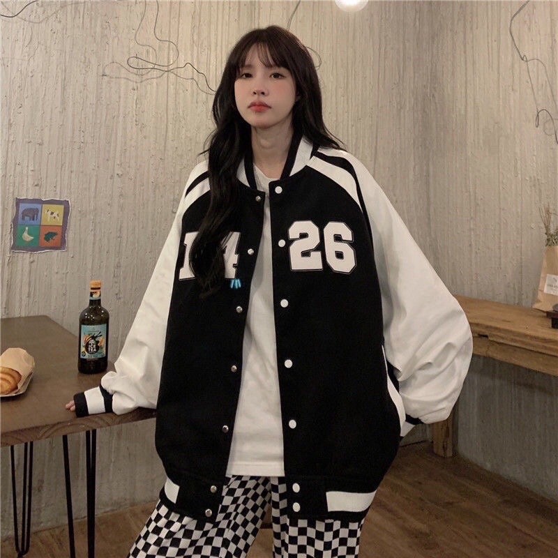 Áo Bomber E4-26 tay da hit hot, Áo khoác nam nữ phom rộng ✅ | BigBuy360 - bigbuy360.vn