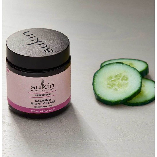 Kem Dưỡng Da Ban Đêm Dành Cho Da Nhạy Cảm Sukin Sensitive Calm Night Cream 120ml vn (BR)