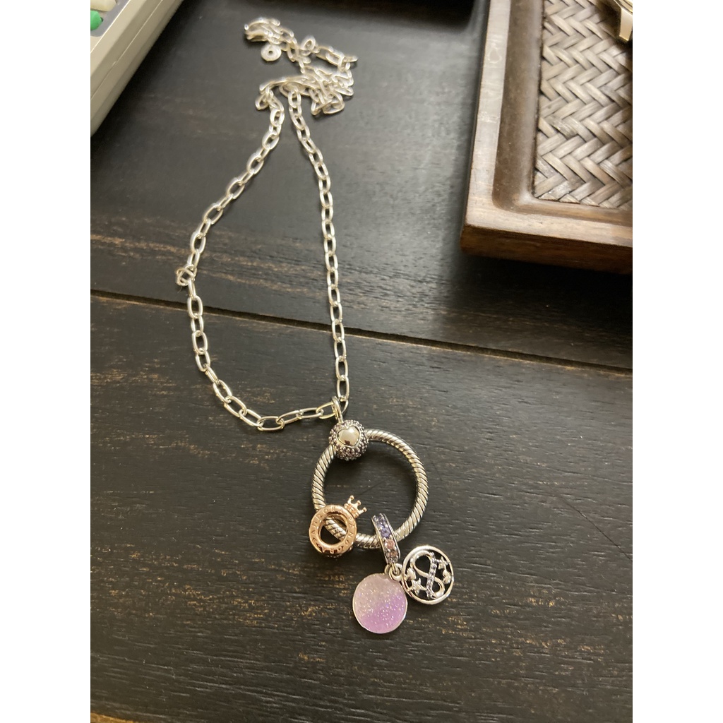 Mặt Dây Chuyền Hình Trái Tim Và Ngôi Sao Lấp Lánh