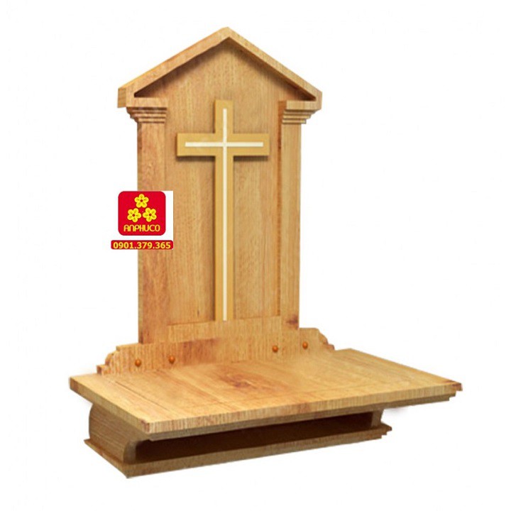 Bàn Thờ Chúa Gỗ Sồi (M-BTC1S.002)