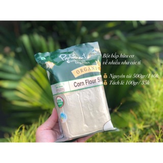 Bột bắp hữu cơ