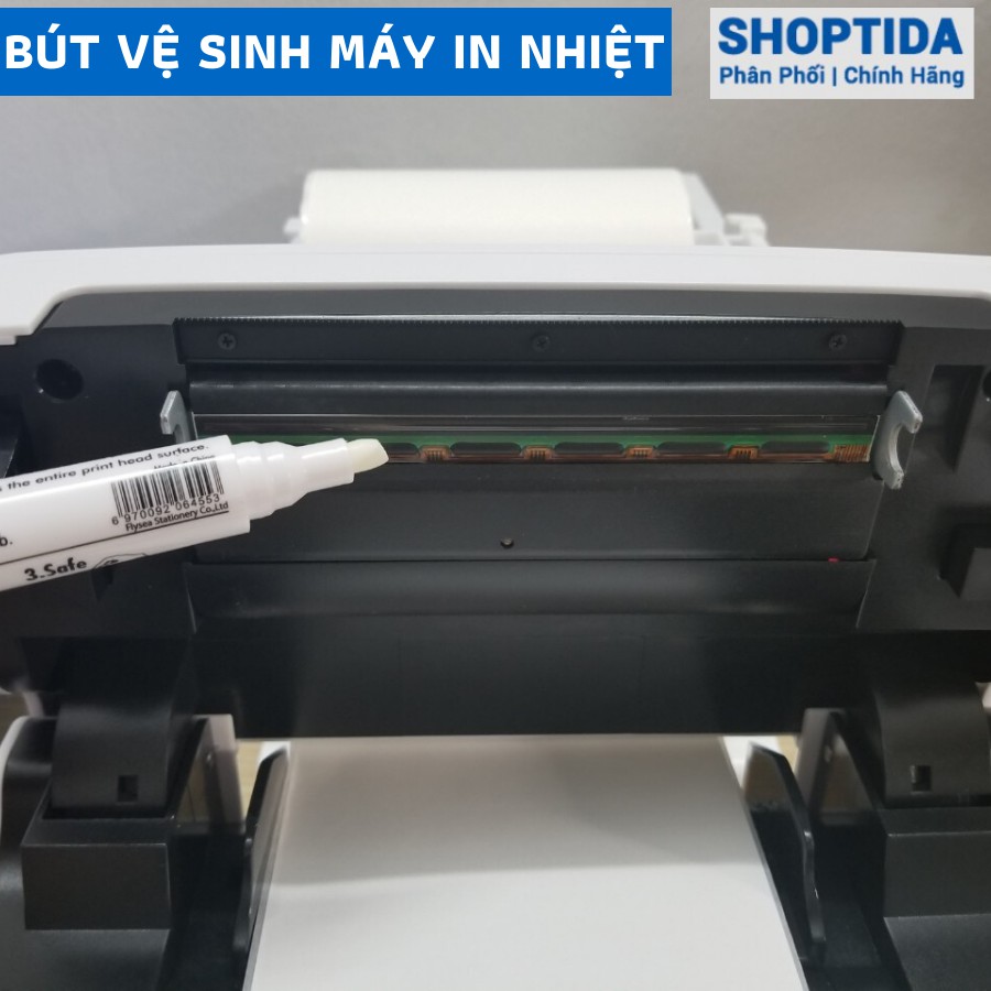 Bút làm sạch màng in cho máy in nhiệt Shoptida SP46 CLEANING PEN