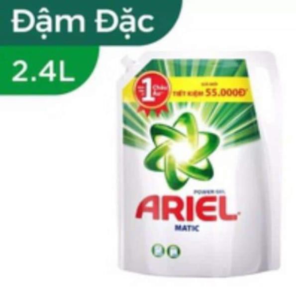 Nước Giặt Ariel đủ 3 màu 2,4Kg và 2,15kg