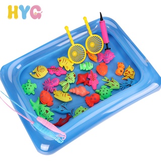Bộ đồ chơi câu cá HYG Toys có nam châm vui nhộn cho bé