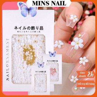 Charm hoa nhí nail, Charm nail gắn móng, phụ kiện nail cao cấp