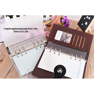 Thước kẻ gắn sổ gáy còng A5/A6 - 01 chiếc
