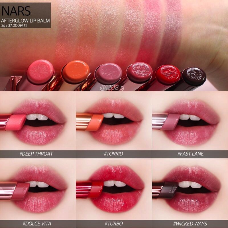 NARS ⚜️ Son dưỡng môi Afterglow Lip Balm