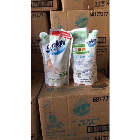 Combo 3 gói nước lau sàn Sunlight chanh xả