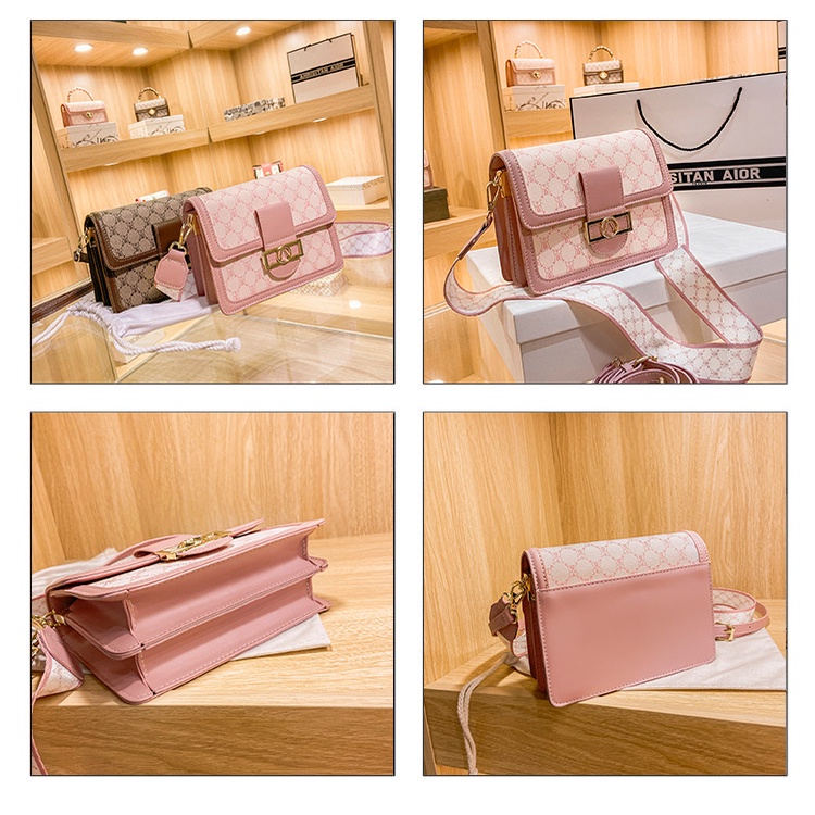 Túi xách nữ túi đeo chéo vai khóa chữ V thời trang size 20cm TX808