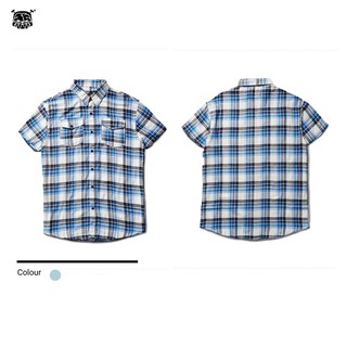 [Mã BMLT30 giảm đến 30K đơn 299K] Áo sơ mi tay ngắn sọc TOBI UNISEX