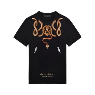 Áo thun nam ngắn tay MIKENCO Cobra họa tiết rắn hổ mang