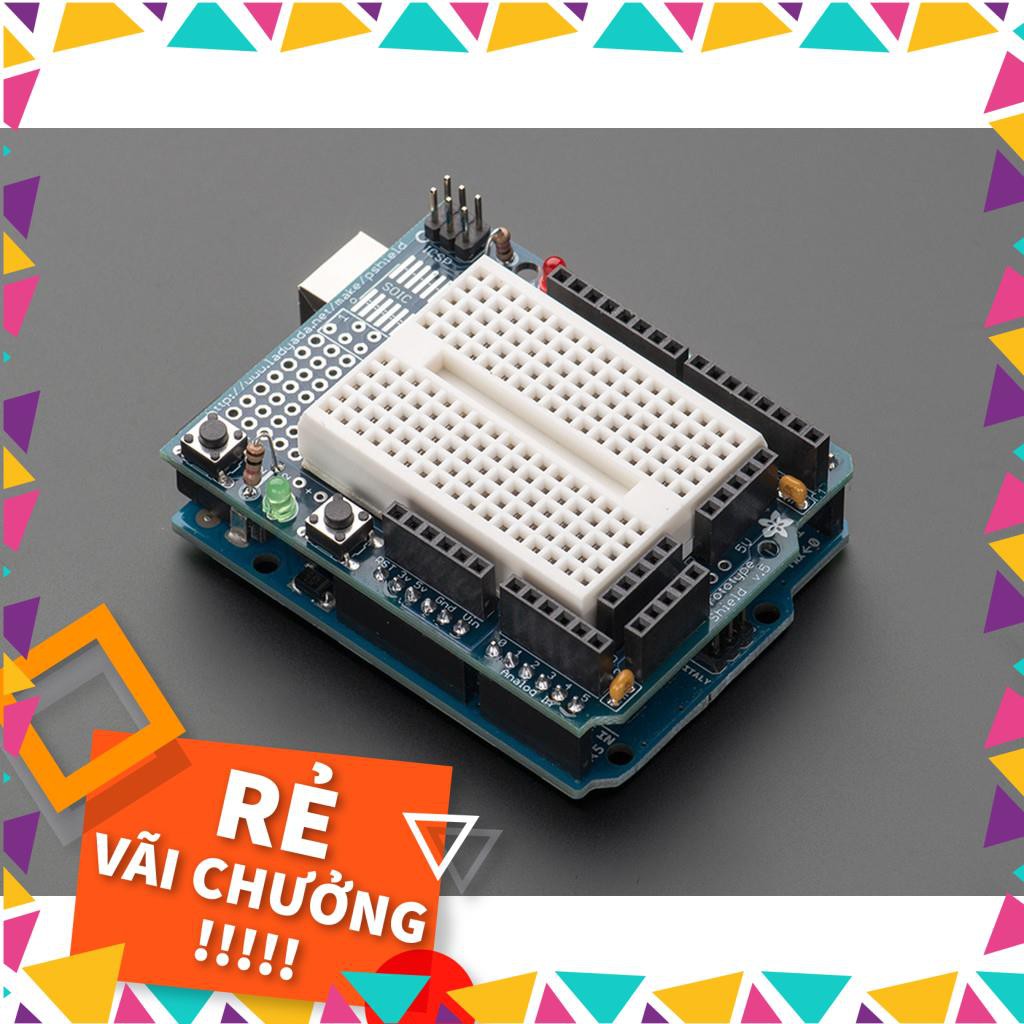 [GIÁ SỐC] Arduino Proto Shield Uno - Shield mở rộng Cho Arduino Uno