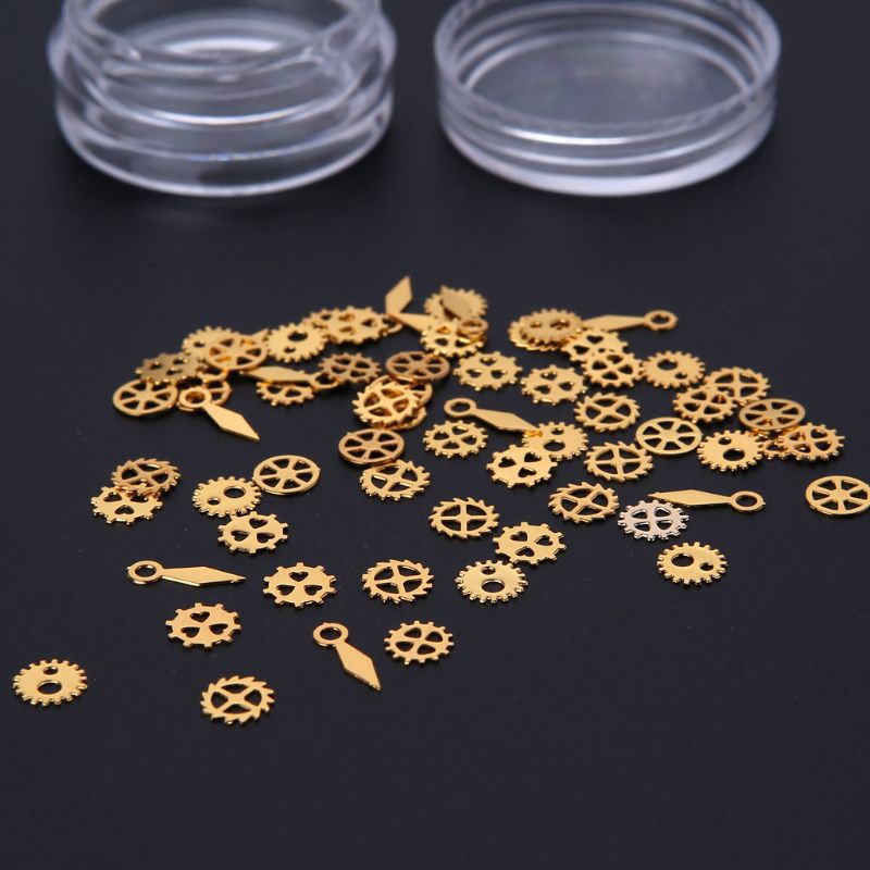 Set 60 Chi Tiết Bánh Răng Đồng Hồ Trang Trí