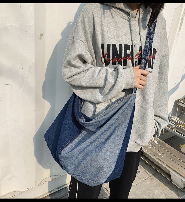 Túi Đeo Vai Nữ Vải Canvas Phong Cách Hàn Quốc Thời Trang