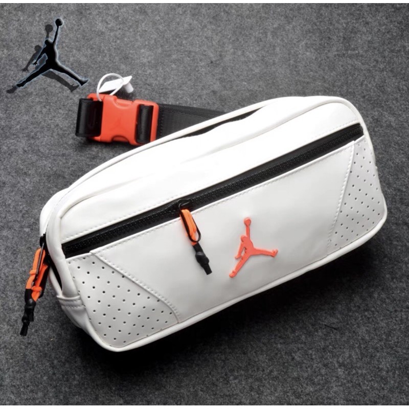 Nike Air Jordan - Túi đeo thắt lưng da - Túi đeo bụng chính hãng nhập khẩu HOT